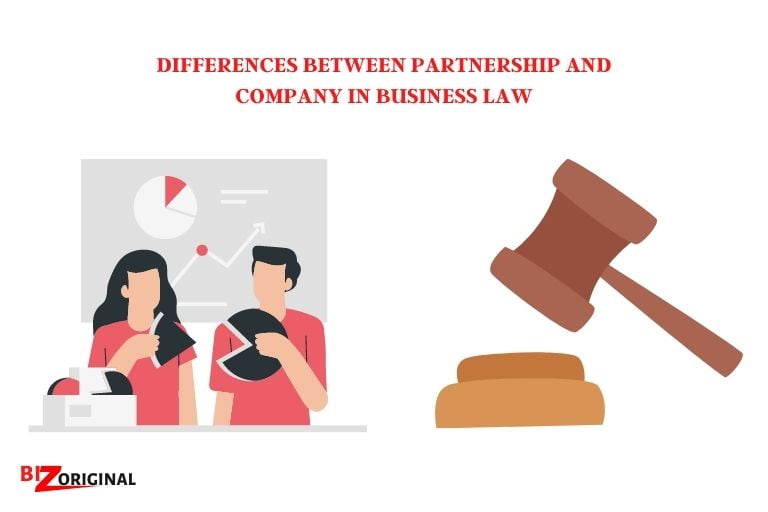 differences between partnership and company in business law